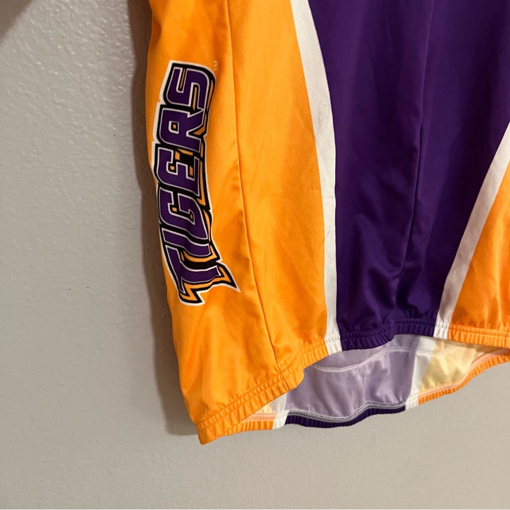 LSU Purple and Gold Cycling Jersey 2XL - Picture 3 of 5